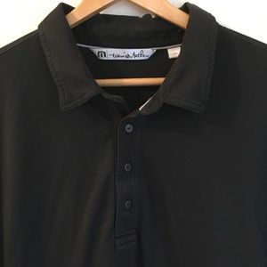 Travis Mathew Black Golf Polo XXL